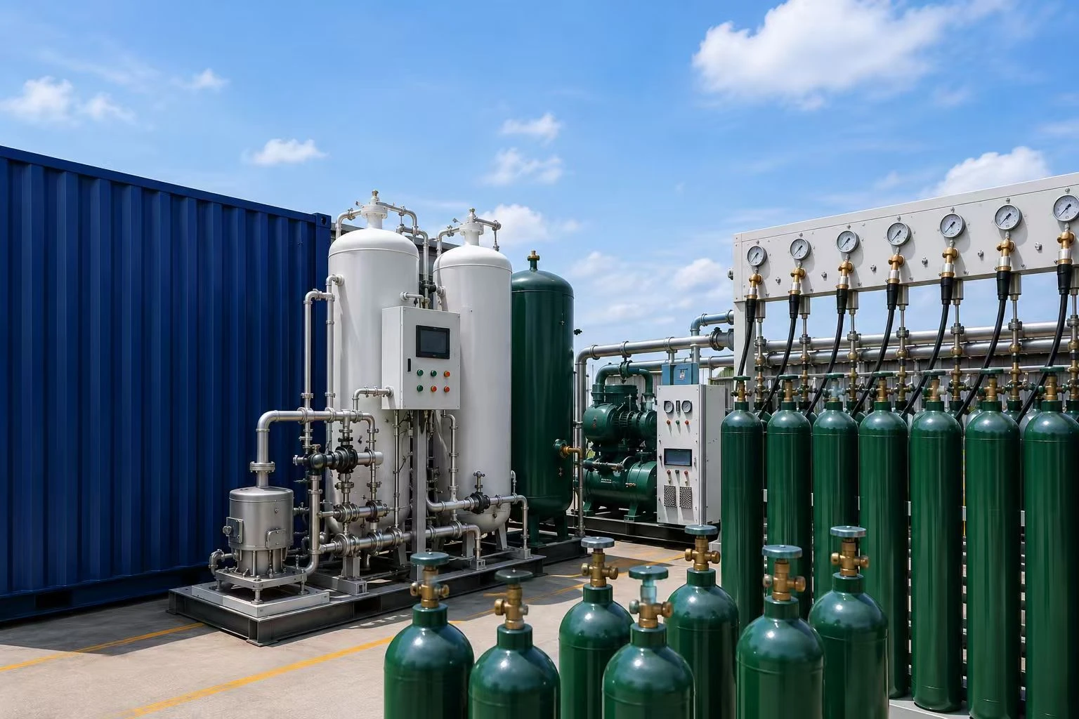How PSA Oxygen Boosts Output Efficiency of Cylinder Filling Plants How PSA Oxygen Boosts Output Efficiency of Cylinder Filling Plants